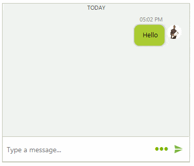Toolbar Support in WinForms Chat control