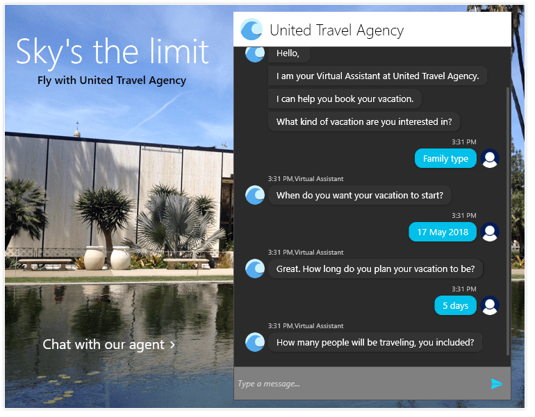 Themes support in WPF Conversational UI control